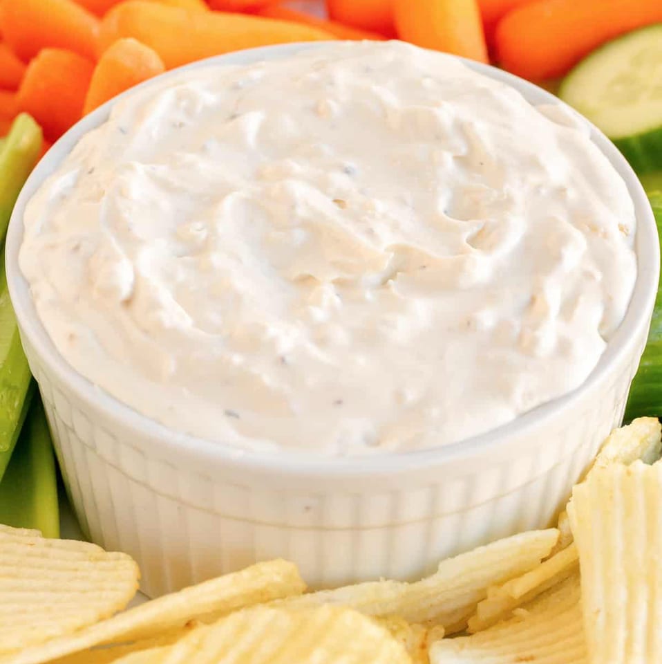 French onion Dip.