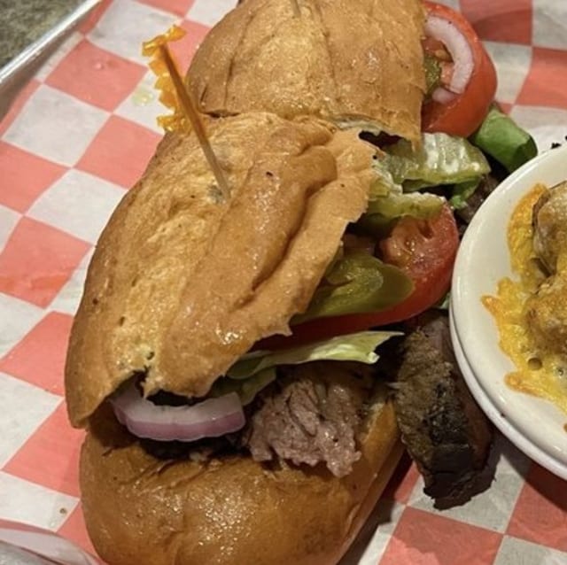 Big Brisket Sandwich.